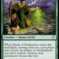 (039) Magic The Gathering Commander: Adventures in the Forgotten Realms Single: Druid of Purification  Rare