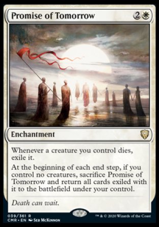 (039/361) Magic The Gathering Commander Legends Single: Promise of Tomorrow  Rare