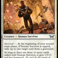 (040) Magic The Gathering Duskmourn: House of Horror Single: Veteran Survivor Holo Uncommon