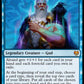 (040/285) Magic The Gathering Kaldheim Single: Alrund, God of the Cosmos // Hakka, Whispering Raven Holo Mythic
