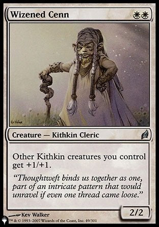 (049) Magic The Gathering The List Single: Wizened Cenn  Uncommon