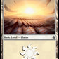 (040) Magic The Gathering Jumpstart Single: Plains (V.3)  Land