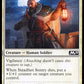 (040/280) Magic The Gathering Core 2020 Single: Steadfast Sentry Holo Common