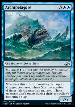 (041/274) Magic The Gathering Ikoria: Lair of Behemoths Single: Archipelagore Holo Uncommon