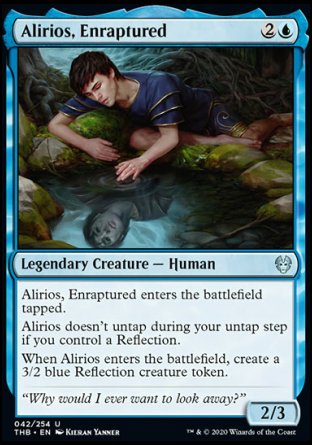 (042/254) Magic The Gathering Theros Beyond Death Single: Alirios, Enraptured Holo Uncommon