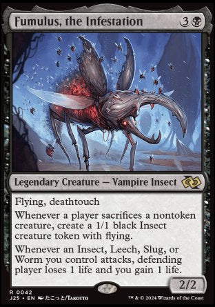 (042) Magic The Gathering Foundations Jumpstart Single: Fumulus, the Infestation  Rare