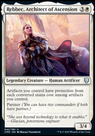 (042/361) Magic The Gathering Commander Legends Single: Rebbec, Architect of Ascension  Uncommon