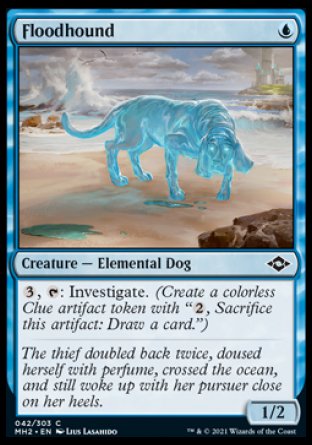 (042) Magic The Gathering Modern Horizons 2 Single: Floodhound Holo Common