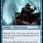 (042) Magic The Gathering Innistrad: Midnight Hunt Single: Baithook Angler // Hook-Haunt Drifter Holo Common