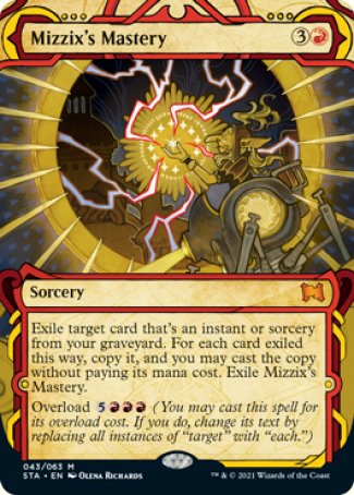 (043) Magic The Gathering Mystical Archive Single: Mizzix's Mastery (V.3)  Mythic