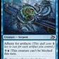 (043) Magic The Gathering Aetherdrift Single: Gearseeker Serpent Holo Common