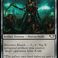 (043) Magic The Gathering Universes Beyond: Warhammer 40000 Single: Necron Overlord Holo Rare