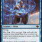 (043) Magic The Gathering Outlaws of Thunder Junction Single: Djinn of Fool's Fall  Holo Common