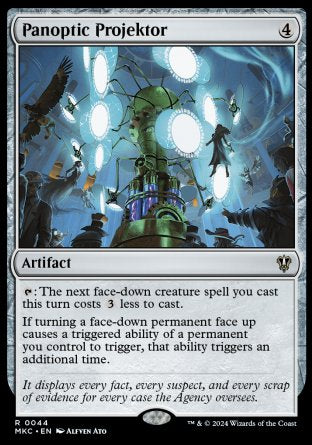 (044) Magic The Gathering Commander: Murders at Karlov Manor Single: Panoptic Projektor  Rare