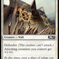 (044) Magic The Gathering Core 2021 Single: Warded Battlements  Common