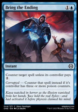 (044) Magic The Gathering Phyrexia: All Will Be One Single: Bring the Ending  Common