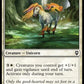 (044) Magic The Gathering Commander Legends: Battle for Baldur's Gate Single: Steadfast Unicorn  Common