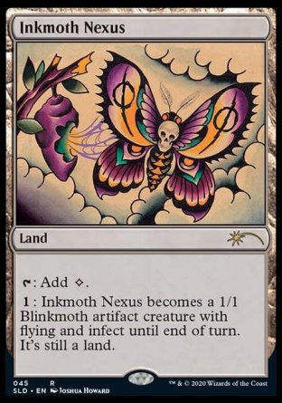 (045) Magic The Gathering Secret Lair Drop Series Single: Inkmoth Nexus  Rare