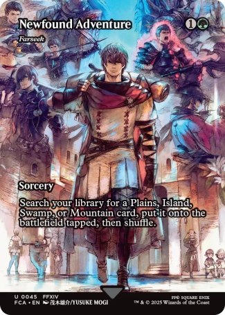 (045) Magic The Gathering Magic: The Gathering - FINAL FANTASY Through the Ages Single: Farseek  Uncommon