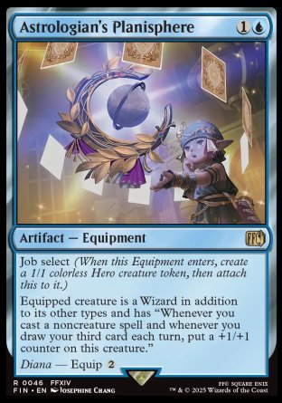 (046) Magic The Gathering Magic: The Gathering - FINAL FANTASY Single: Astrologian's Planisphere  Rare