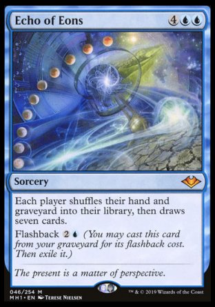 (046/254) Magic The Gathering Modern Horizons Single: Echo of Eons  Mythic