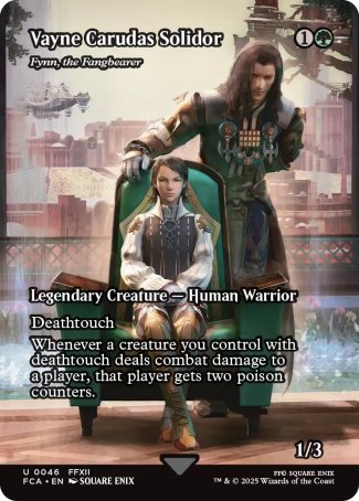 (046) Magic The Gathering Magic: The Gathering - FINAL FANTASY Through the Ages Single: Fynn, the Fangbearer Holo Uncommon