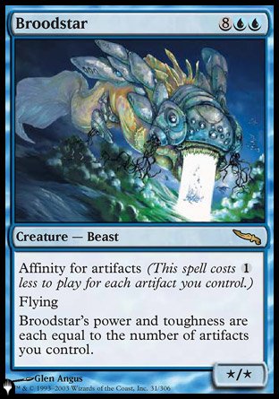 (031) Magic The Gathering The List Single: Broodstar  Rare