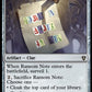 (047) Magic The Gathering Commander: Murders at Karlov Manor Single: Ransom Note (V.3)  Rare