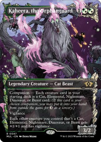 (047) Magic The Gathering Multiverse Legends Single: Kaheera, the Orphanguard (V.1)  Rare