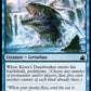 (048) Magic The Gathering Ravnica Remastered Single: Kiora's Dambreaker  Holo Common