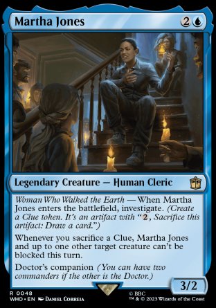 (048) Magic The Gathering Universes Beyond: Doctor Who Single: Martha Jones  Rare