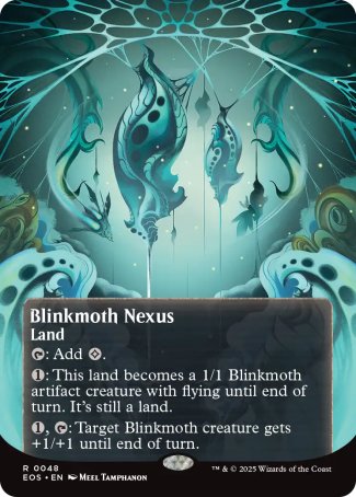 (048) Magic The Gathering Stellar Sights Single: Blinkmoth Nexus (V.2) Holo Rare