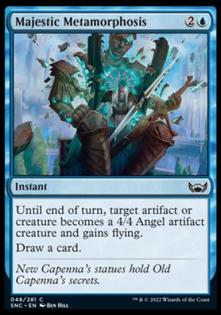 (048) Magic The Gathering Streets of New Capenna Single: Majestic Metamorphosis  Common