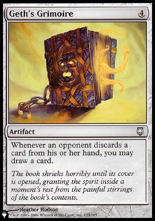 (123) Magic The Gathering The List Single: Geth's Grimoire  Uncommon