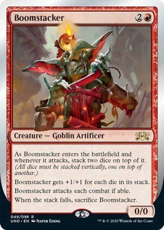 (049/096) Magic The Gathering Unsanctioned Single: Boomstacker  Rare