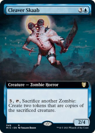 (049) Magic The Gathering Commander: Innistrad: Midnight Hunt Single: Cleaver Skaab (V.2)  Rare