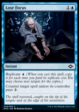 (049) Magic The Gathering Modern Horizons 2 Single: Lose Focus  Common