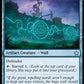 (049) Magic The Gathering Magic: The Gathering Foundations Single: Rune-Sealed Wall  Uncommon