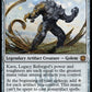 (049) Magic The Gathering March of the Machine: The Aftermath Single: Karn, Legacy Reforged Holo Mythic