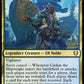(050) Magic The Gathering Commander: The Lord of the Rings: Tales of Middle-earth Single: C������rdan the Shipwright  Rare