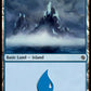 (050) Magic The Gathering Jumpstart Single: Island (V.5)  Land