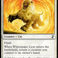 (050/289) Magic The Gathering Time Spiral Remastered Single: Whitemane Lion  Common