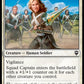 (051/361) Magic The Gathering Commander Legends Single: Squad Captain Holo Common