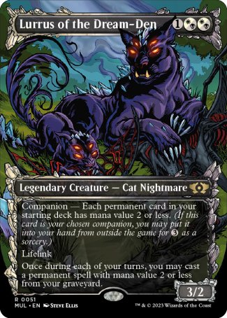 (051) Magic The Gathering Multiverse Legends Single: Lurrus of the Dream-Den (V.1) Holo Rare