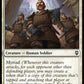 (051) Magic The Gathering Commander Legends: Battle for Baldur's Gate Single: Wyrm's Crossing Patrol Holo Common