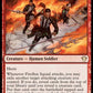 (051/322) Magic The Gathering Commander: Ikoria Single: Fireflux Squad  Rare