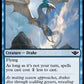 (051) Magic The Gathering Outlaws of Thunder Junction Single: Geyser Drake  Holo Common