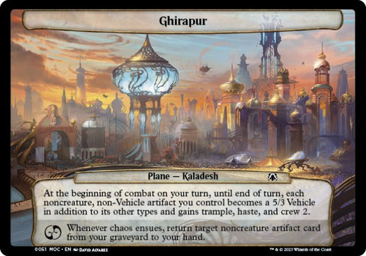 (051) Magic The Gathering Commander: March of the Machine Single: Ghirapur  Common