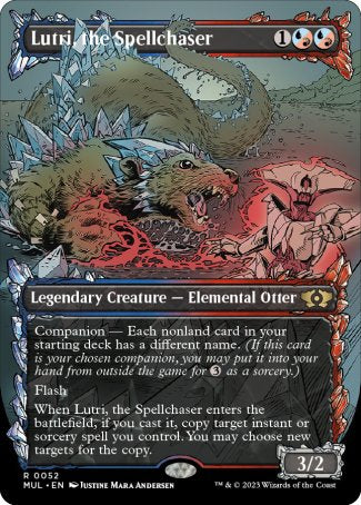 (052) Magic The Gathering Multiverse Legends Single: Lutri, the Spellchaser (V.1) Holo Rare