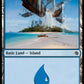 (052) Magic The Gathering Jumpstart Single: Island (V.7)  Land